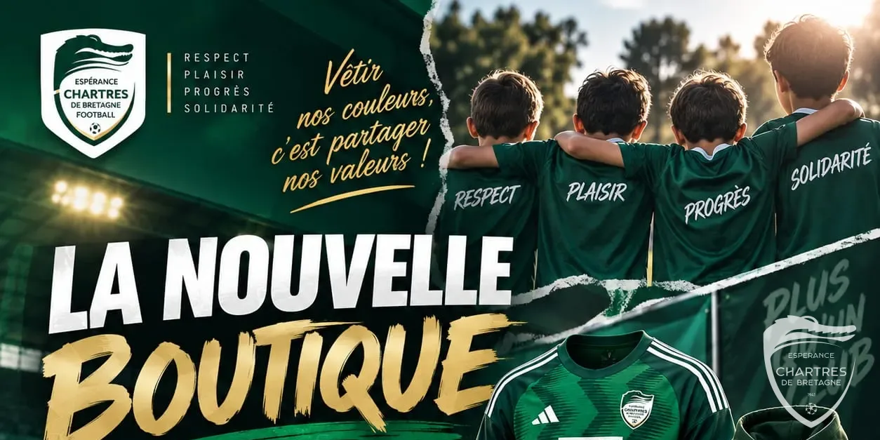 Découvrez la nouvelle boutique du club