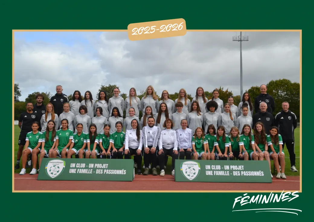 Photo de l'équipe U15 F