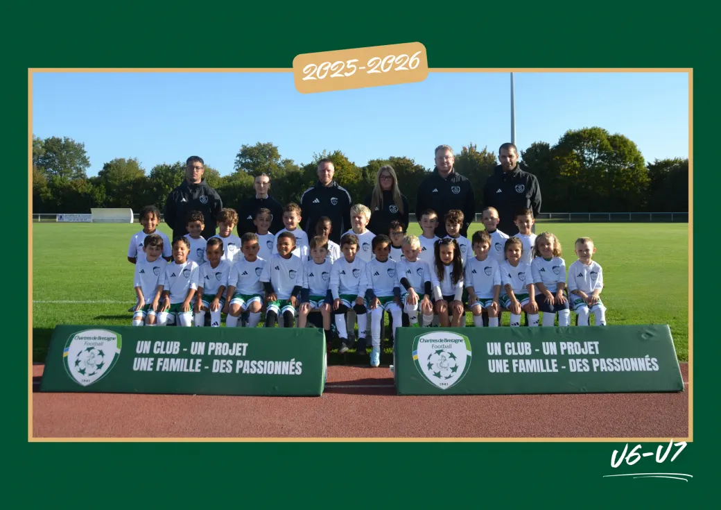 Photo de l'équipe U6-U7
