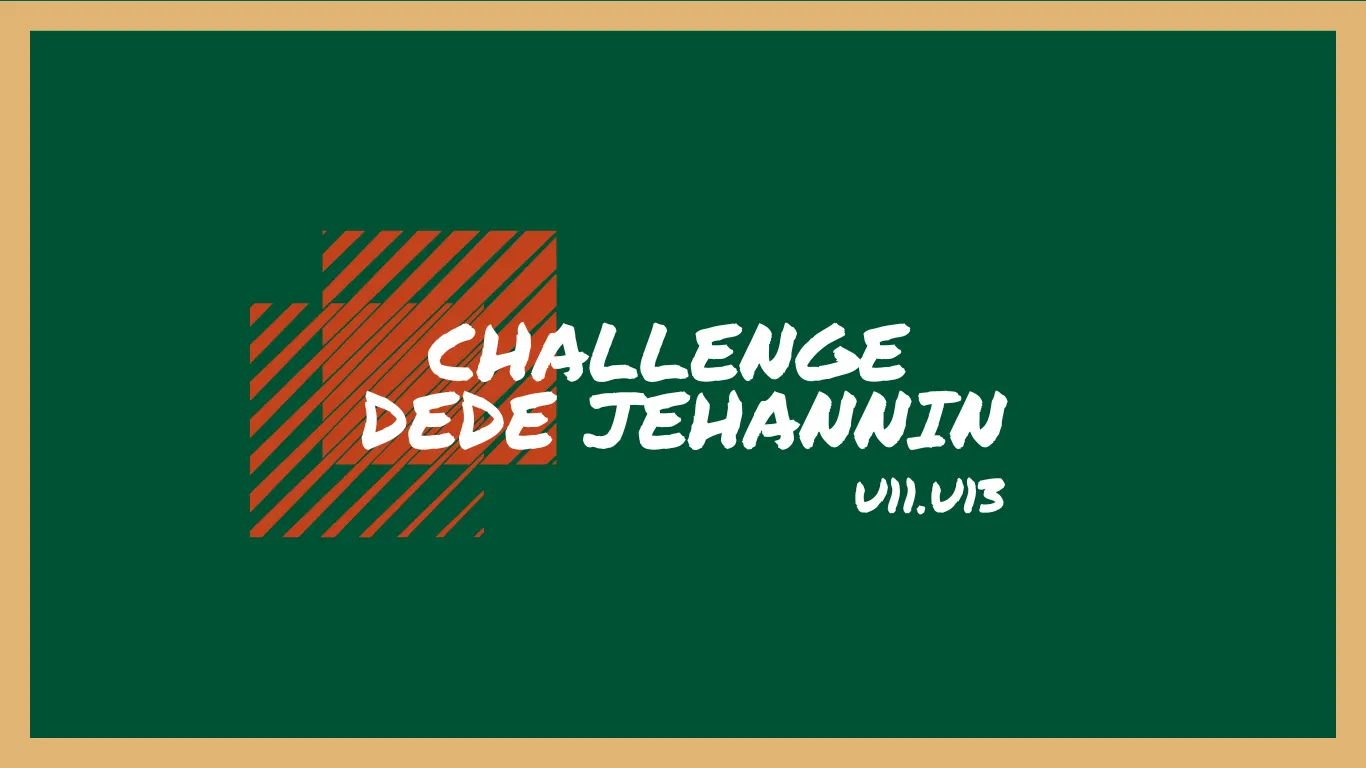 Le Challenge DDJ est de retour !